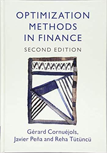 Optimization Methods in Finance 2e