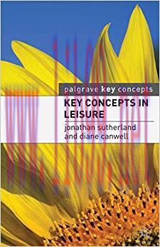 (PDF)Key Concepts in Leisure 2009 Edition