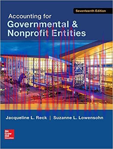 (PDF)Accounting for Governmental & Nonprofit Entities 17th Edition