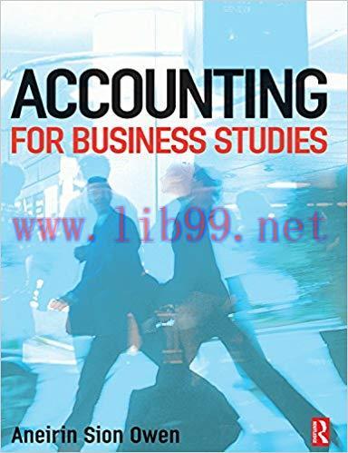 (PDF)Accounting for Business Studies 1st Edition