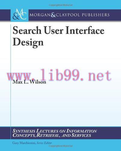 [FOX-Ebook]Search User Interface Design