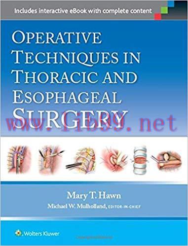 [CHM]Operative Techniques in Thoracic and Esophageal Surgery, 1st Edition