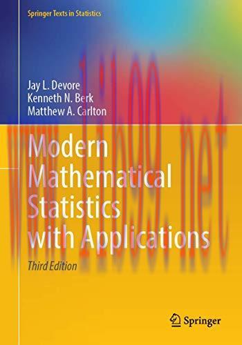 [FOX-Ebook]Modern Mathematical Statistics with Applications, 3rd Edition