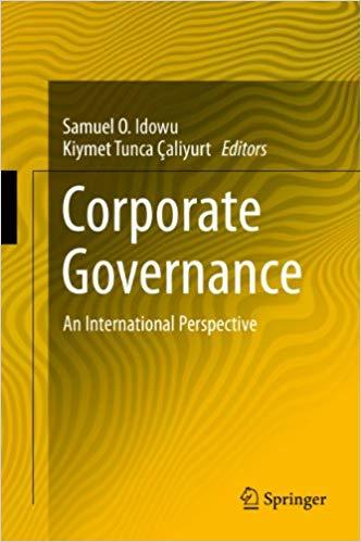 (PDF)Corporate Governance An International Perspective (Csr, Sustainability, Ethics & Governanc...