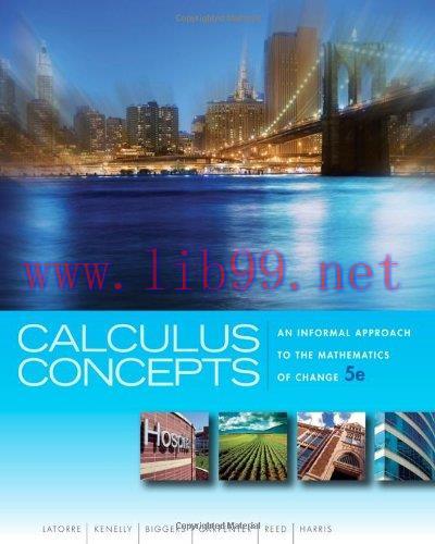 [FOX-Ebook]Calculus Concepts: An Informal Approach to the Mathematics of Change, 5th Edition