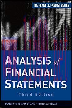 Analysis of Financial Statements (Frank J. Fabozzi Series) 3rd Edition,
