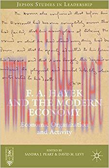 (PDF)F. A. Hayek and the Modern Economy: Economic Organization and Activity (Jepson Studies in ...
