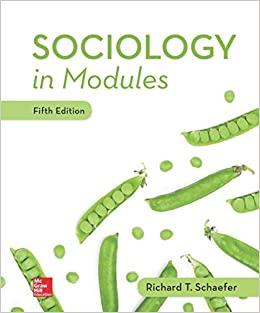 Sociology in Modules 5th Edition [Richard T. Schaefer]