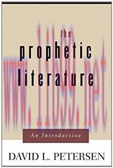(PDF)The Prophetic Literature: An Introduction