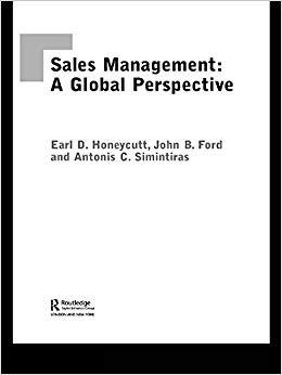 (PDF)Sales Management A Global Perspective 1st Edition