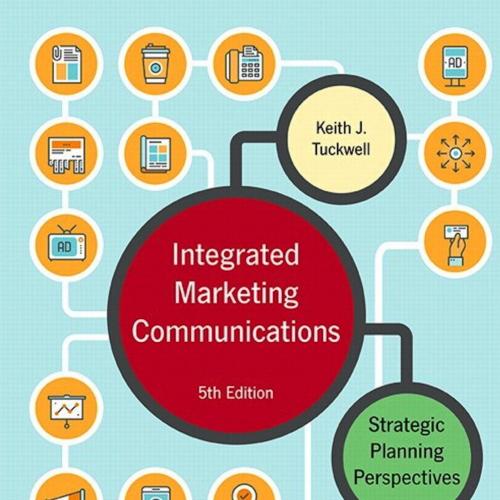 Integrated Marketing Communications Strategic Planning 5th Edition