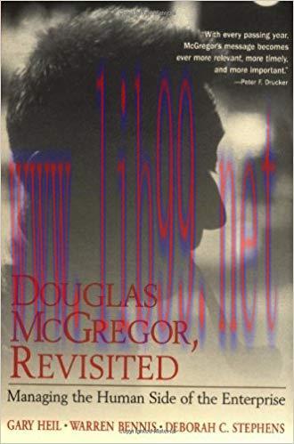(PDF)Douglas McGregor, Revisited: Managing the Human Side of the Enterprise 1st Edition