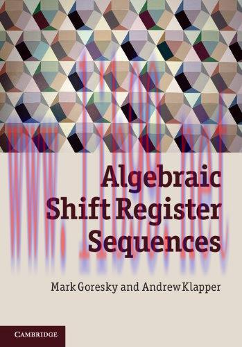 [FOX-Ebook]Algebraic Shift Register Sequences