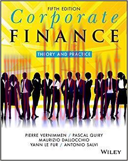 (PDF)Corporate Finance: Theory and Practice 5th Edition by Pierre Vernimmen