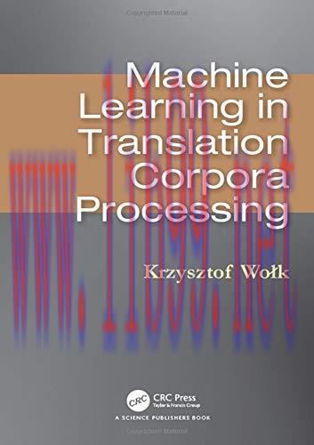 [FOX-Ebook]Machine Learning in Translation Corpora Processing