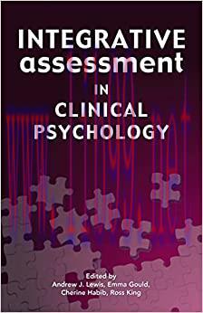 (PDF)Integrative Assessment in Clinical Psychology