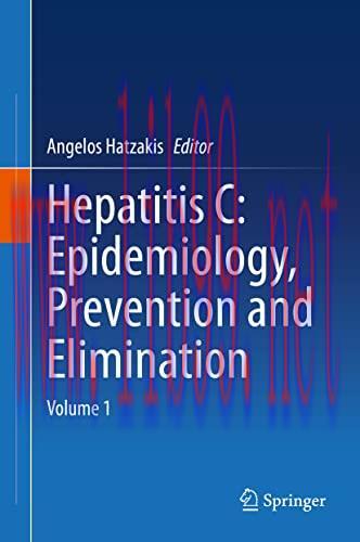 [AME]Hepatitis C: Epidemiology, Prevention and Elimination: Volume 1 (Original PDF)