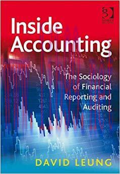 (PDF)Inside Accounting: The Sociology of Financial Reporting and Auditing 1st Edition