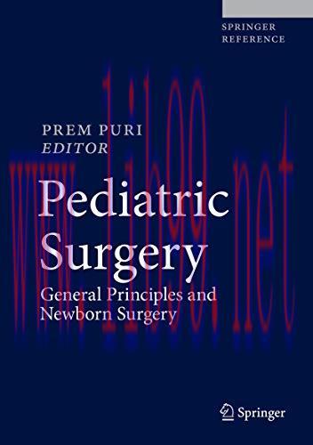 [AME]Pediatric Surgery: General Principles and Newborn Surgery (Original PDF)