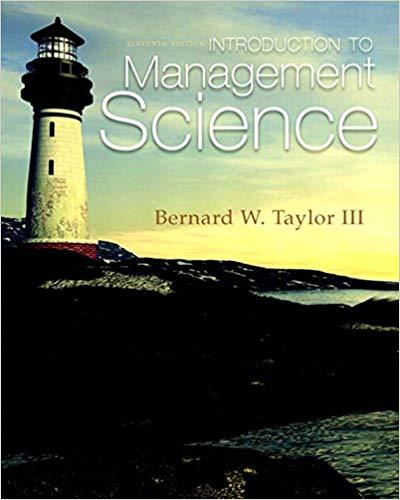 (PDF)Introduction to Management Science 11th Edition
