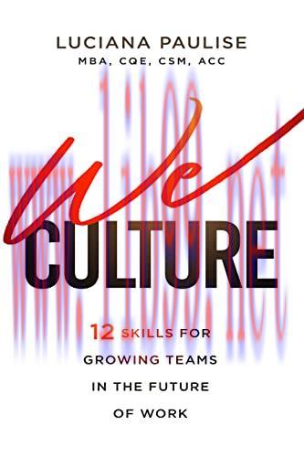 [FOX-Ebook]We Culture: 12 Skills for Growing Teams in the Future of Work