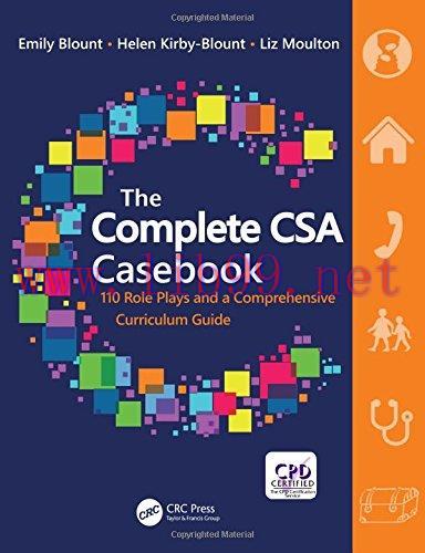[AME]The Complete CSA Casebook: 110 Role Plays and a Comprehensive Curriculum Guide (PDF)