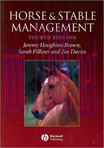 (PDF)Horse and Stable Management 4th Edition