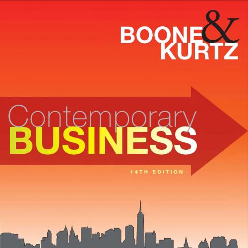 Contemporary Business, 14th Edition