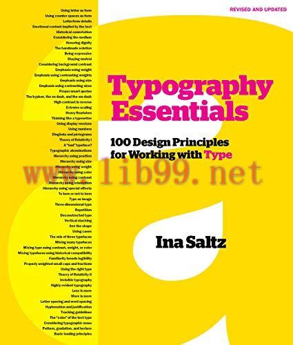Typography Essentials Revised and Updated:100 Design Principles for Working with Type