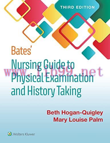 [AME]Bates' Nursing Guide to Physical Examination and History Taking, 3rd Edition (EPUB3 + Conv...