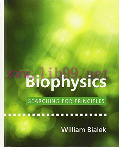 [FOX-Ebook]Biophysics: Searching for Principles