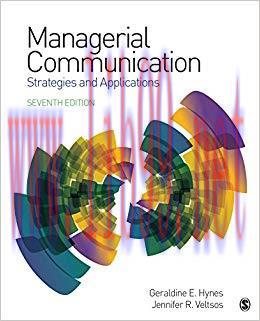 Managerial Communication: Strategies and Applications 7th Edition,