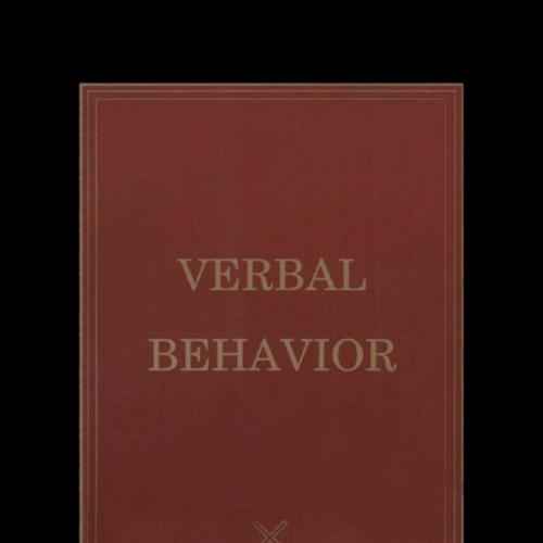 Verbal Behavior_ B. F. Skinner Foundation Edition - B. F. Skinner