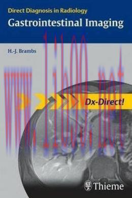 [AME]Gastrointestinal Imaging: Direct Diagnosis in Radiology