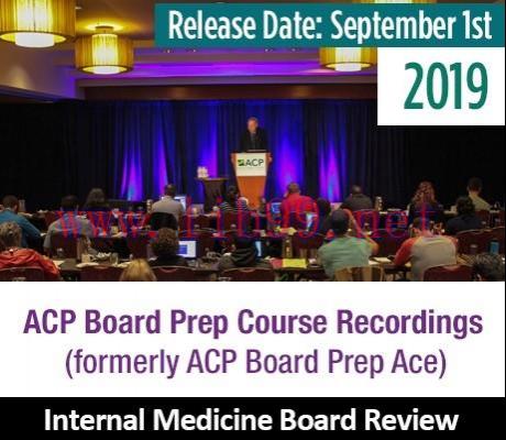 [AME]ACP 2019 Internal Medicine Board Review Course Videos