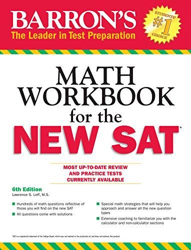 (PDF)Math Workbook for the NEW SAT (Barron&rsquo;s Sat Math Workbook)