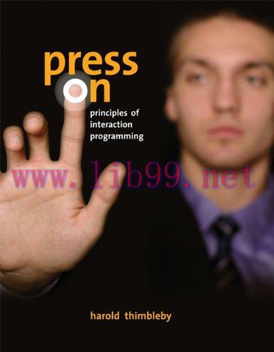 [FOX-Ebook]Press On: Principles of Interaction Programming