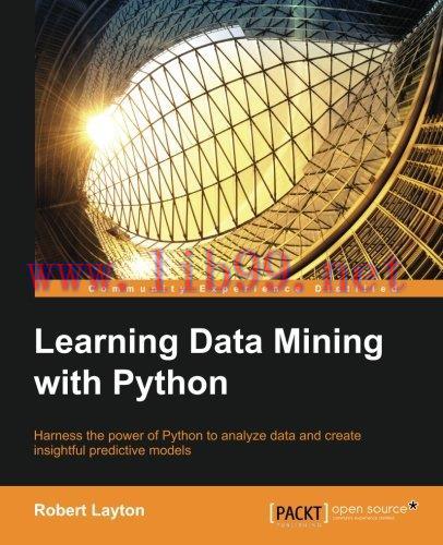 [FOX-Ebook]Learning Data Mining with Python