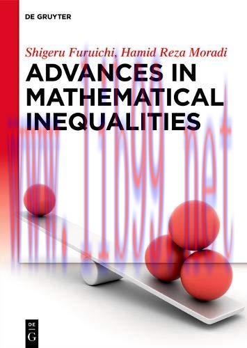 [FOX-Ebook]Advances in Mathematical Inequalities