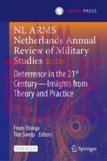 [PDF]NL ARMS Netherlands Annual Review of Military Studies 2020: Deterrence in the 21st Century...