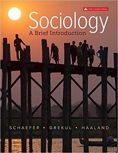 (Test Bank)Sociology A Brief Introduction 6th Canadian Edition by Schaefer.zip