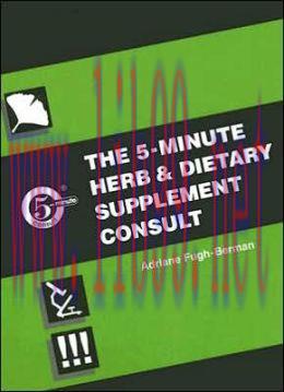 [AME]The 5-Minute Herb and Dietary Supplement Consult