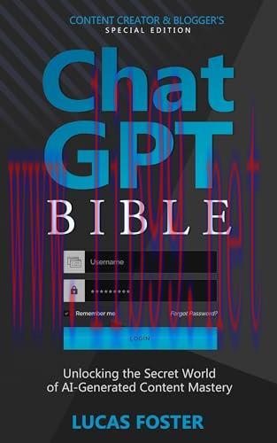 [FOX-Ebook]ChatGPT Bible - Content Creator and Blogger's Special Edition: Unlocking the Secret ...