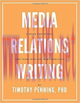(PDF)Media Relations Writing: A Guide for PR Pros (and those who just want publicity)