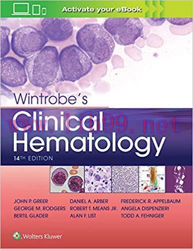 [EPUB]Wintrobe&rsquo;s Clinical Hematology 14th Edition