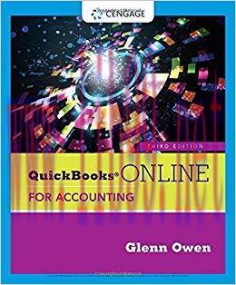 (PDF)Using QuickBooks Online for Accounting 3rd Edition