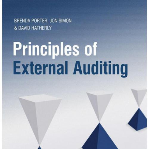 Principles of External Auditing 3rd Edition by Porter Brenda