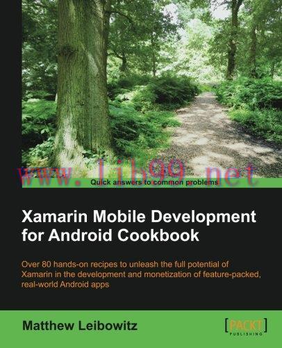 [FOX-Ebook]Xamarin Mobile Development for Android Cookbook
