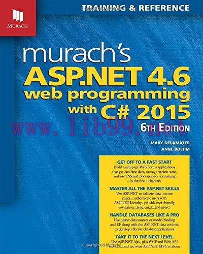 [FOX-Ebook]Murach's ASP.NET 4.6 Web Programming with C# 2015, 6th Edition