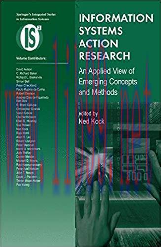 (PDF)Information Systems Action Research: An Applied View of Emerging Concepts and Methods (Int...
